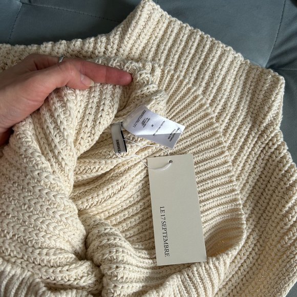 NWT Off-White Layered Sweater Set | S | LE17SEPTEMBRE - Picture 8 of 10